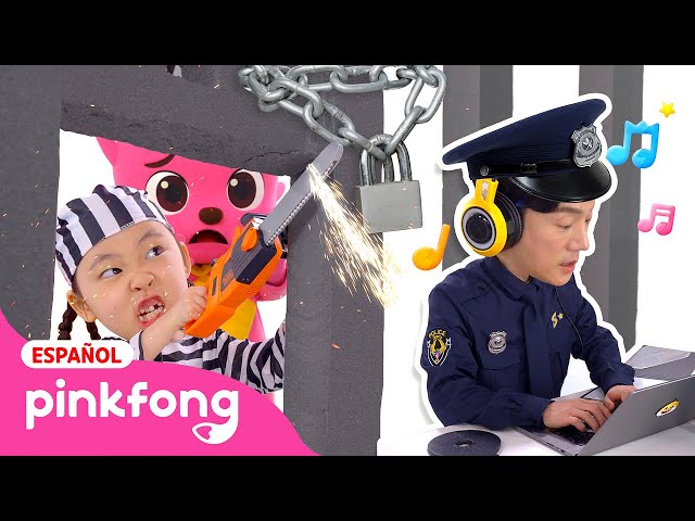 👮🏼El Agente de Policía y Pinkfong el Ladrón🚓| Una Historia Divertida de Policía con Sammy | Pinkfong