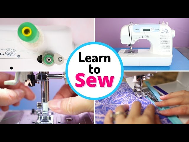 How to Use a Sewing Machine ✔️ Basics + Overview | Brother CS7000i