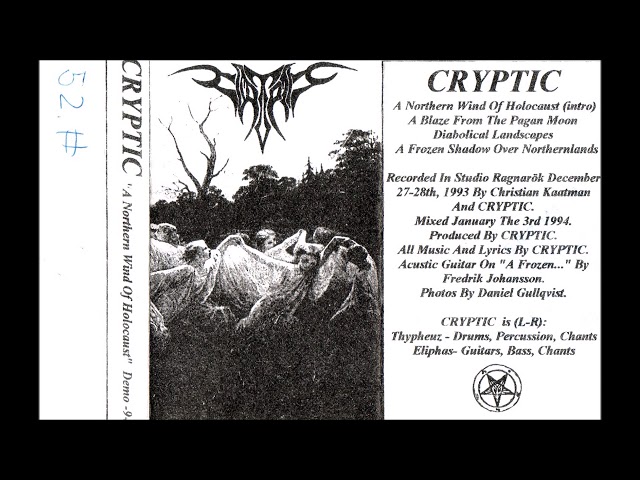 Cryptic [SWE] [Raw Black] 1993 - A Northern Wind of Holocaust (Fulll  Demo)