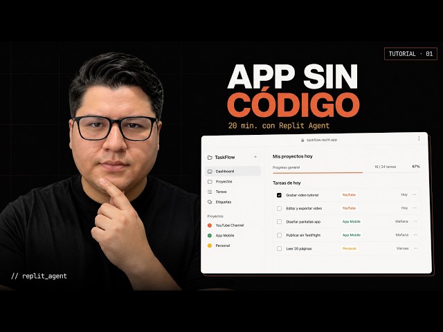 Tutorial de Replit Agent: construye una app web completa en 30 minutos