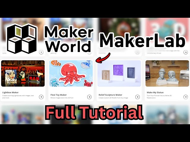 How to Use MakerLab 3D AI Models (Beginner Tutorial for 3D Printing)