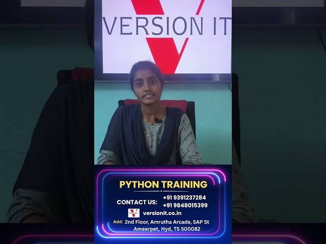 Student Review: Python Full Stack Training at Version IT
