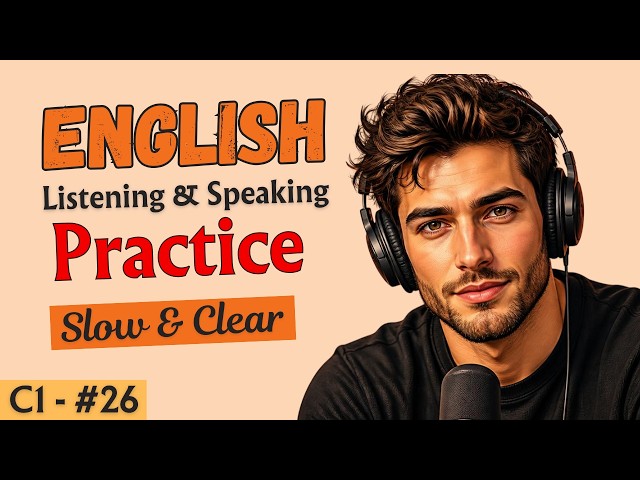 Advanced English Listening Practice (C1 Level) | Improve Your English Fluency | Code Your English