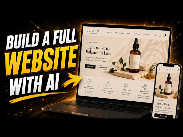 Vibe Coding Tutorial: Building an Ecommerce Website With Atoms + Claude + seedance2