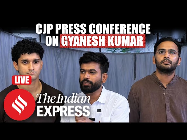 CJP Addresses Media On CEC Gyanesh Kumar