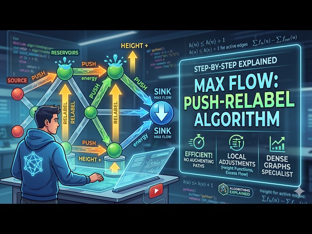 The Mechanics of the Push Relabel Algorithm