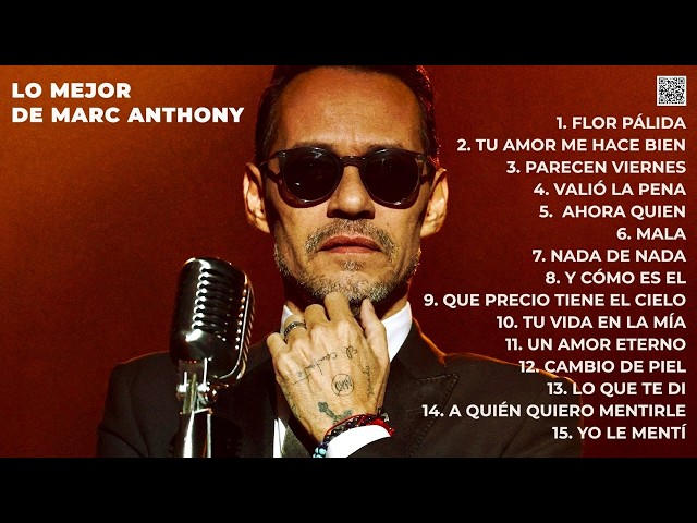 Marc Anthony: Top Salsa Romántica Hits 2023 Compilation