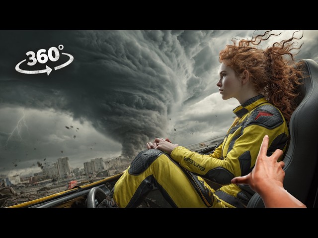 VR 360 FIRE TORNADO & TSUNAMI: Can You Survive This Interactive Disaster?  Virtual Reality