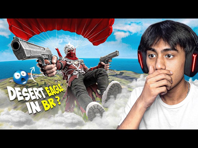 Is it REAL❓ Freefire Giving Desert Eagle while Landing 🪂🔫