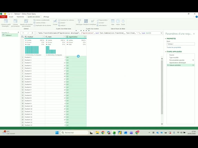 Power Query tip to AUTOMATE student assessment (using the M language)!!!