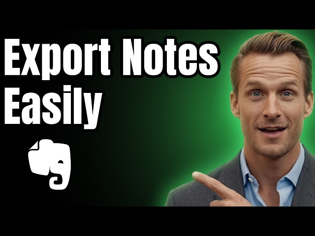 How to Export Notes from Evernote [2026]