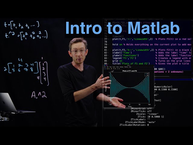 Engineering Math Pre-Req: Quick and Dirty Introduction to Matlab