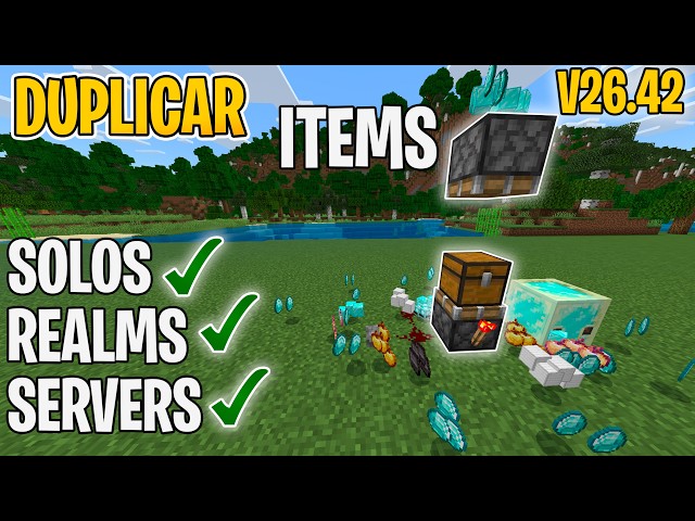 ✅NEW DUPLICATION GLITCH for Minecraft Bedrock 1.20.42