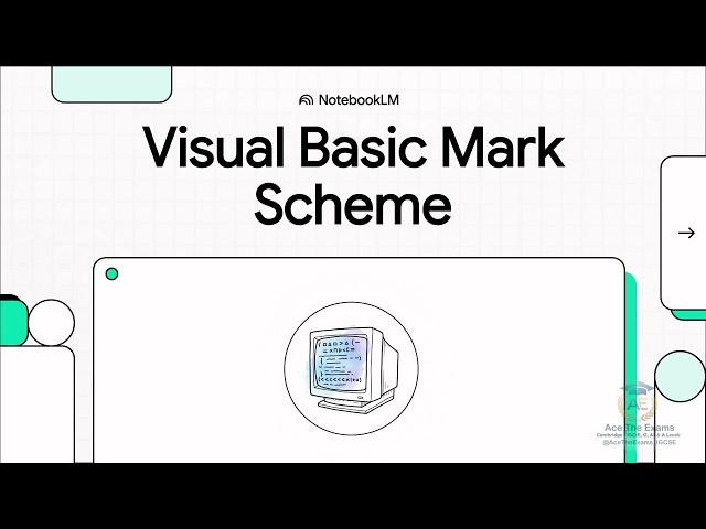 A* Exam Guide: Microsoft Visual Basic... | Cambridge IGCSE Computer Science - s 0478 | Ace The Exams