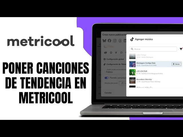 How To ADD Trending Songs In METRICOOL