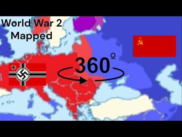 World War II Map With 360° Every Day