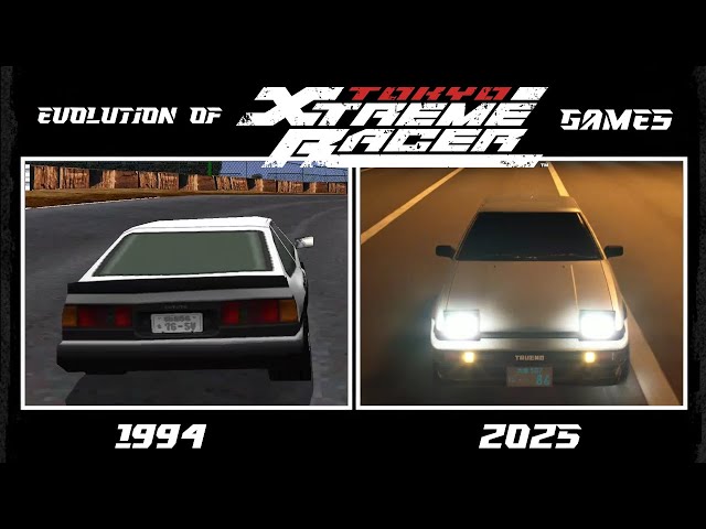 Evolution of Tokyo Xtreme Racer Games 1994 - 2025 | All Tokyo Xtreme Racer / Shutoko Battle Games