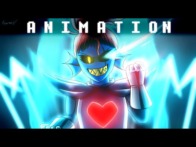 Glitchtale Fan Animation | 'THE TRUE HERO' (Undyne VS Betty Remaster)