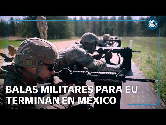 Municiones calibre .50 para Ejército de EU terminan en cárteles de México, asegura NYT