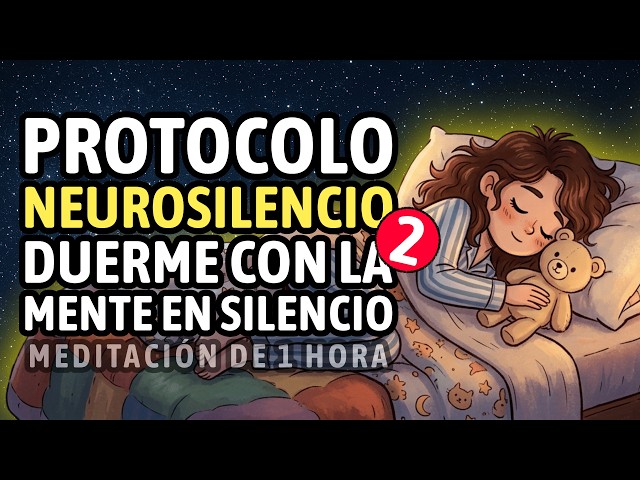 (1 Hour) NeuroSilence Protocol [Number 2] | Silent MIND | Sleep Meditation