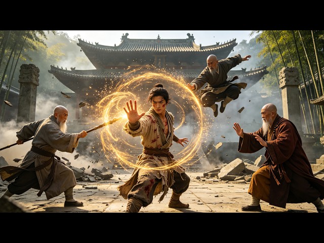武俠電影！廢柴小夥意外學會武林秘籍，實力暴漲當場震驚全場！！#成龍 #武俠 #功夫 #劉亦菲