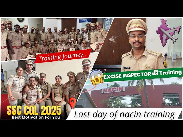 EXCISE INSPECTOR TRAINING 🎖️| Training Journey🤩 | 3 Months Training In 7 minutes ft. @IamSid