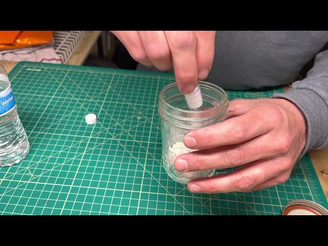 Make your own diamond spray