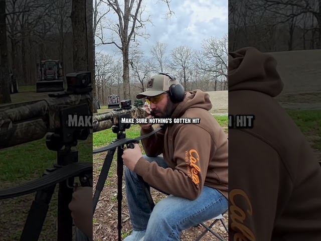 Make sure and pattern your gun before season!