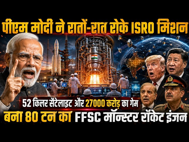 ISRO में इस आहट से मोदी ने रातों-रात रोक दिए सारे रॉकेट! 27,000 करोड़-52 सैटेलाइट फोर्स से हिला चीन