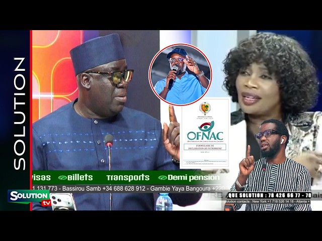 ASSET DECLARATION: MAIMOUNA NDOUR FAYE ACCUSES SONKO... SA NDIOGOU'S SCATHING REPLY...