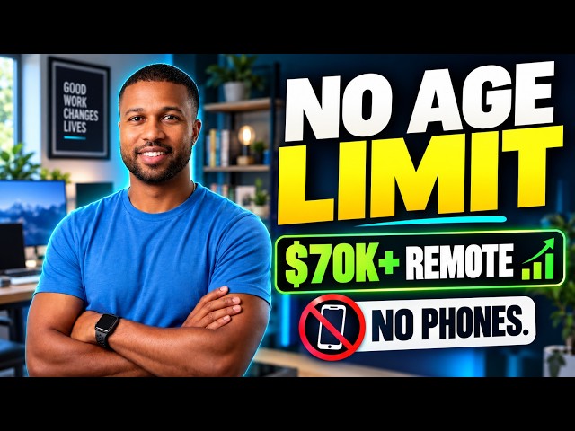 5 Remote Jobs DESPERATE To Hire People Over 50