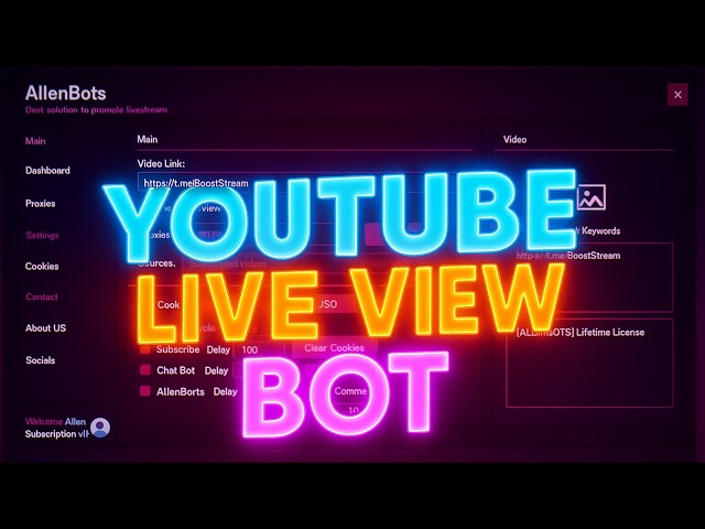 Youtube View Bot 🎯 How To Boost Your Stream in 2026