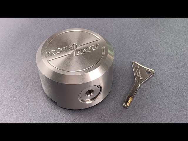 [951] Proven Industries NEW Disc Detainer Puck Lock Picked