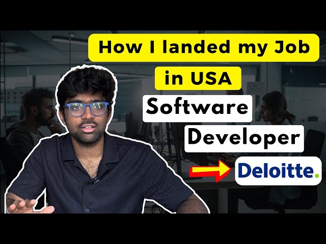 How I got the job in USA as Software developer