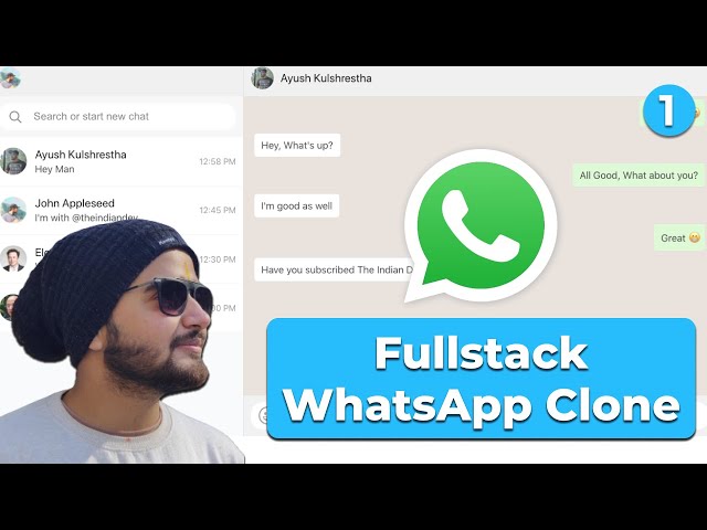 Build a Whatsapp Clone with MERN Stack | ReactJS | Part - 1