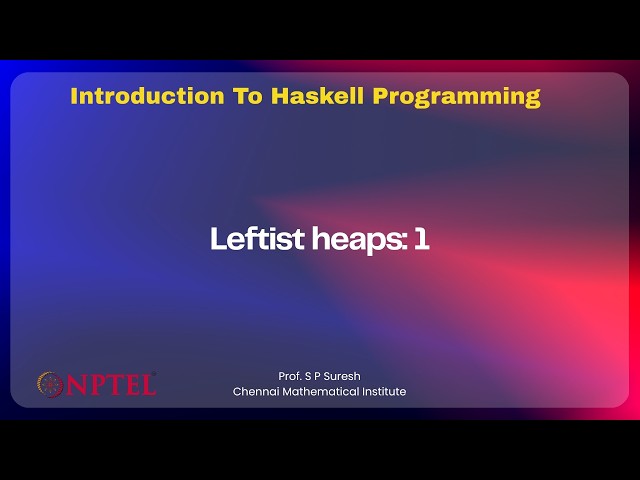 Leftist heaps: 1