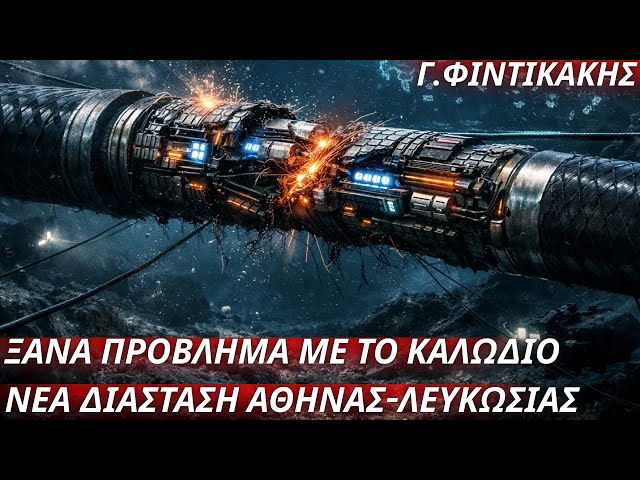 Γεώργιος Φιντικάκης: Ξανά πρόβλημα με το καλώδιο-Διάσταση Αθήνας-Λευκωσίας για την μελέτη