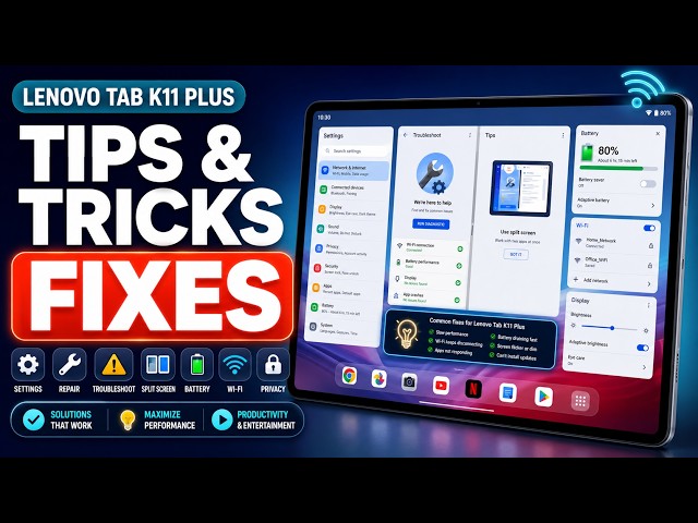 Lenovo Tab K11 Plus – Tips, Tricks & Fixes