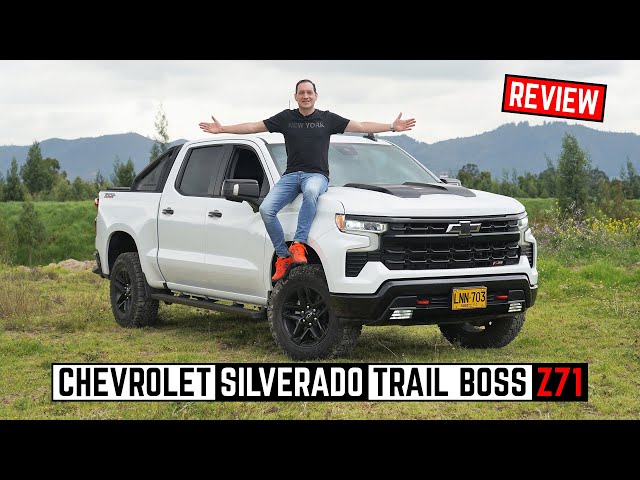 Chevrolet Silverado Trail Boss Z71 🔥 ¿La mejor Pick-Up Full Size? 🔥 Prueba - Reseña (4K)
