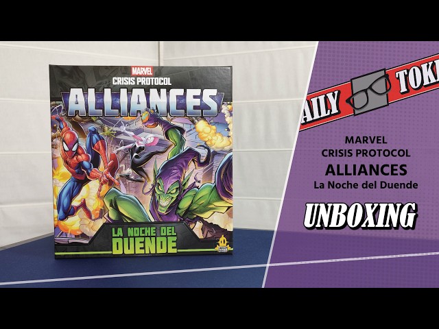 Marvel Crisis Protocol Alliances: Goblin Night - Unboxing