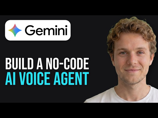 How to Build a No-Code AI Voice Agent with Google Gemini (2026 Method)