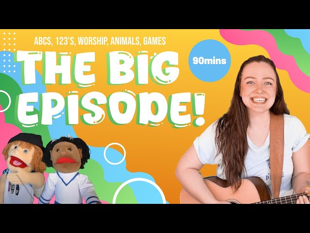 90 Minute Christian Toddler Learning and Singing Episode. | Little Lights, Preschool Compilation