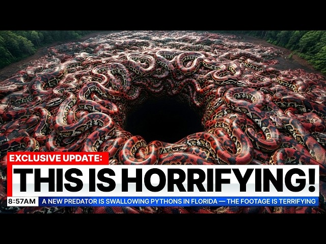 A New Predator Is Swallowing Pythons in Florida — The Footage Is Terrifying