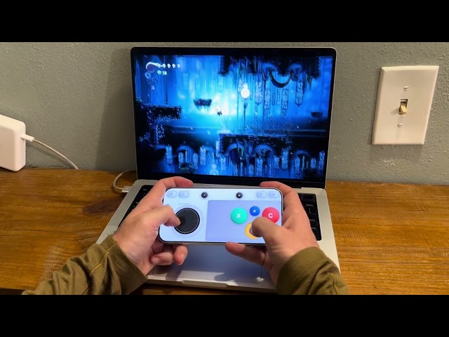Mac-only controller experiment: building custom emulation layouts on an iPhone