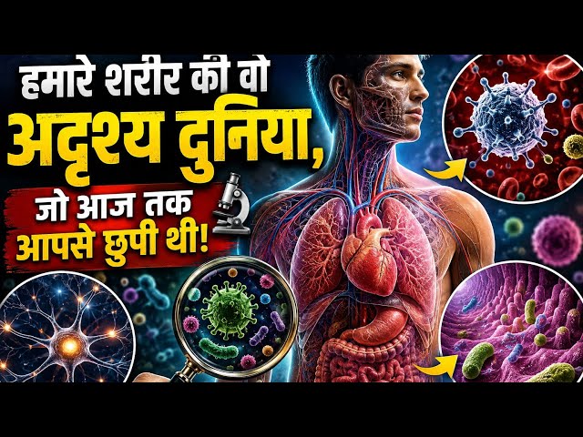 हमारे शरीर की वो अदृश्य दुनिया, जो आज तक आपसे छुपी थी! 🔬😱