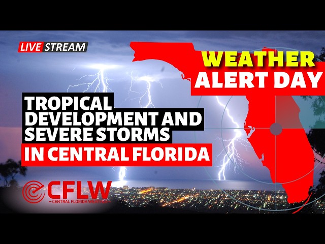 New Stream. Tropical System Developing. Flooding Rains and Severe Weather.
