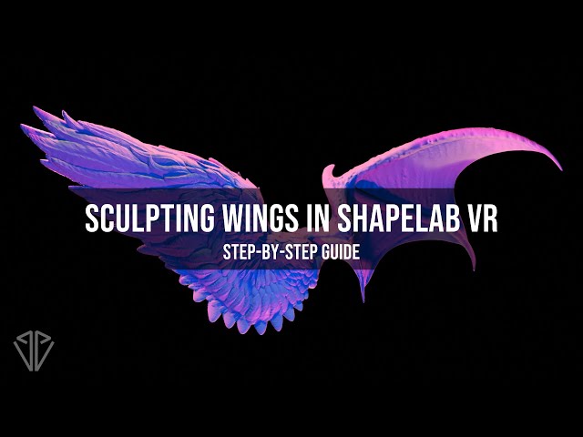How To Sculpt Wings Using Shapelab VR!