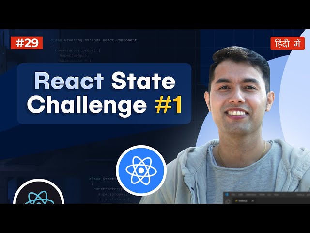 #29: React JS State Challenge: Master useState with Objects - Test Your Skills 🧑‍💻