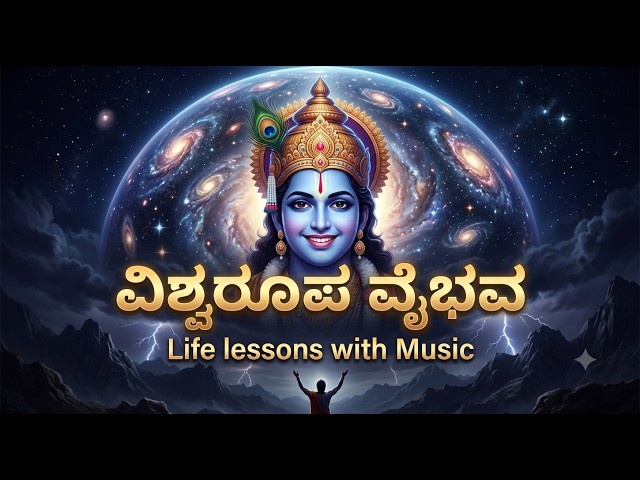 ವಿಶ್ವರೂಪ ವೈಭವ: ನಿನ್ನ ನಗುವಿನಲ್ಲಿ ಬ್ರಹ್ಮಾಂಡ | Life Lessons with Music( The Cosmos Within )