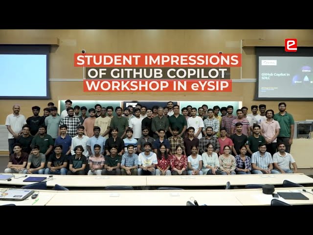 Github Co-pilot Workshop at e-Yantra Summer Internship Program - Student Impressions
